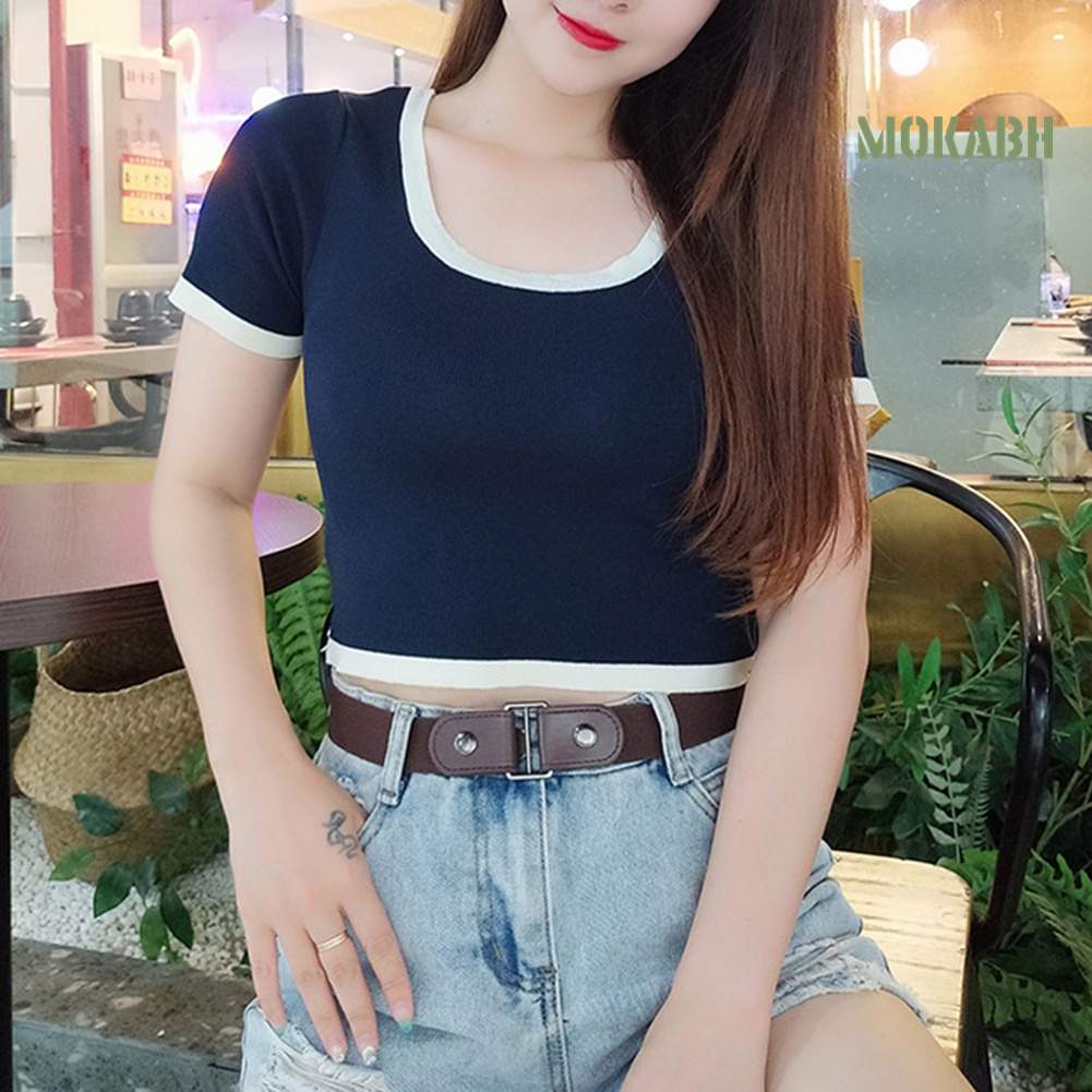 Thắt Lưng Co Giãn Không Khóa Dành Cho Nam Nữ