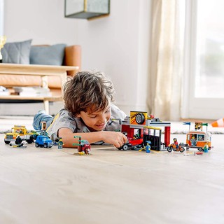LEGO CITY 60258 Cửa Tiệm Sửa Xe