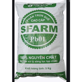PHÂN TRÙN QUẾ ĐÃ QUA XỬ LÝ 5kg - CHUYÊN RAU SẠCH VÀ HOA CÂY CẢNH PHÂN BÓN SINH HỌC - VI SINH