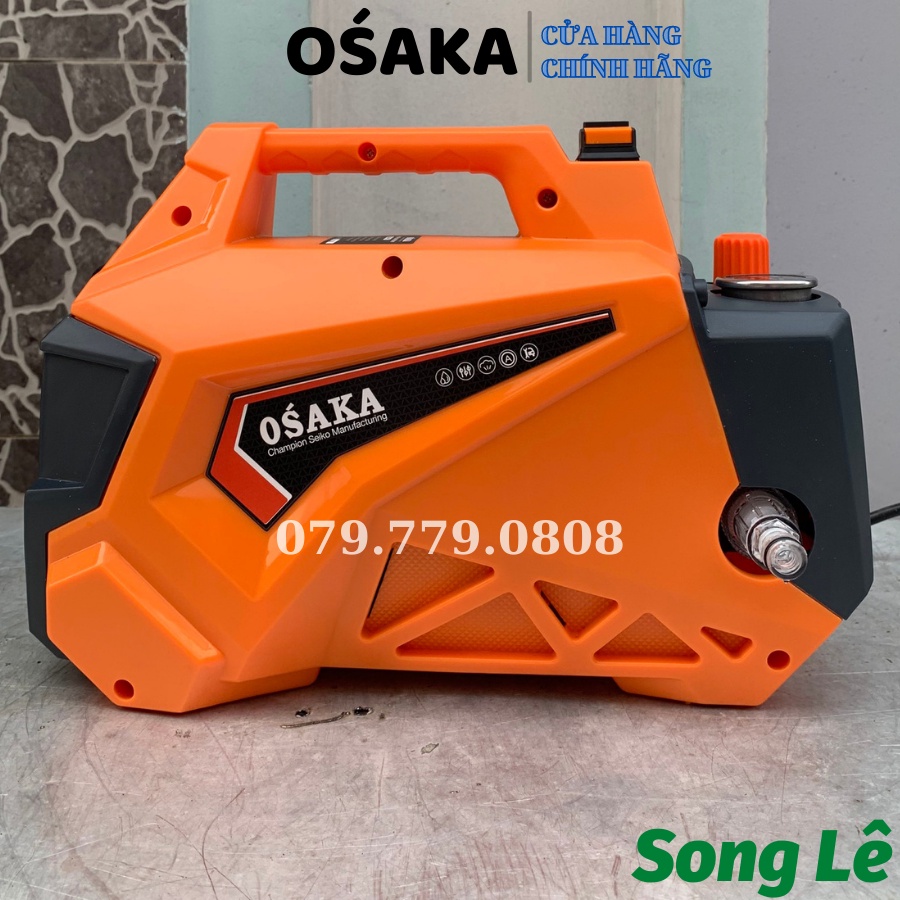 [Mẫu 2022] MÁY RỬA XE CAO ÁP OSAKA NHẬT BẢN Rs7 3000W - Đồng 100%