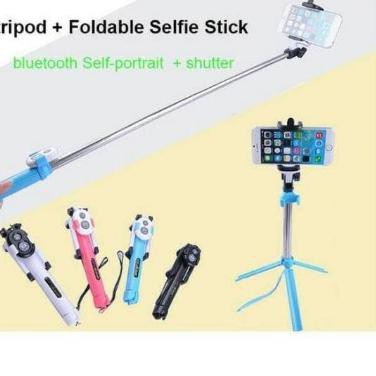 Áo Thun Tay Ngắn Cổ Tròn In Hình Hoạt Hình Đáng Yêu Gậy Chụp Ảnh Selfie Kết Nối Bluetooth 3 Trong 1 | BigBuy360 - bigbuy360.vn