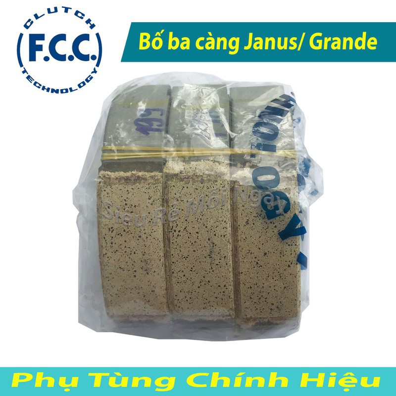 Bố ba càng FCC Xe Yamaha Grande, Janus Japan