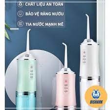 Máy tăm nước cầm tay xiaomi - Tăm nước xịt vệ sinh làm sạch kẽ răng miệng công nghệ Châu Âu, 3 chế độ xịt chuẩn nha khoa