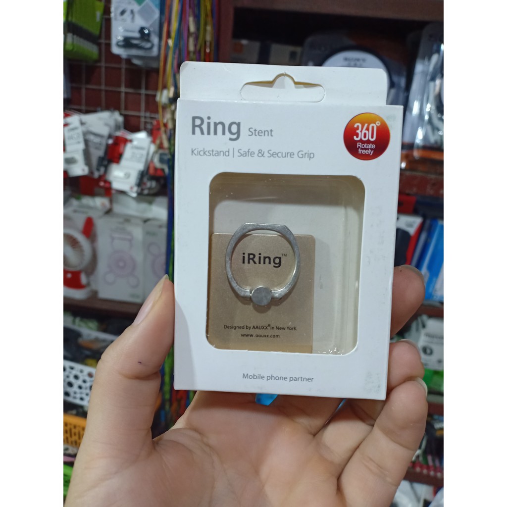 Giá đỡ điện thoại Iring chiếc nhẫn Ring móc dán