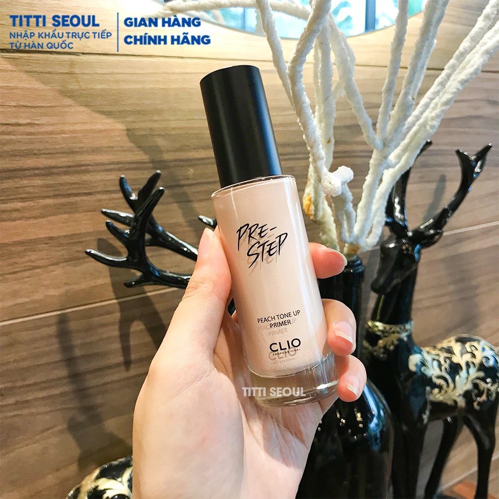 Kem Lót Trắng Da Nâng Tone Tức Thì Clio Pre Step Peach Tone Up Primer 30ml