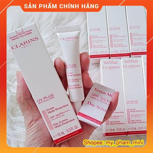 Kem chống năng Clarins UV Plus Rosy Glow