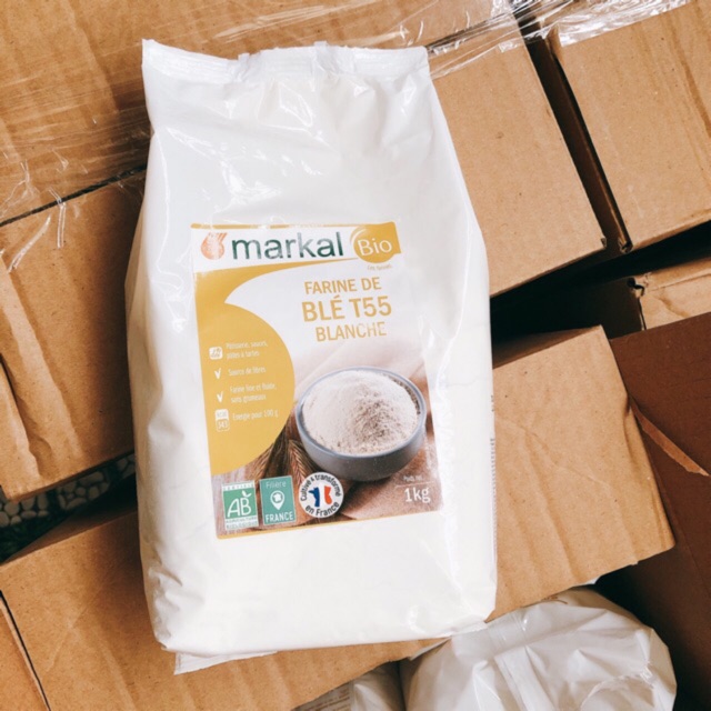 Bột mì hữu cơ T55/T150 Markal 1kg