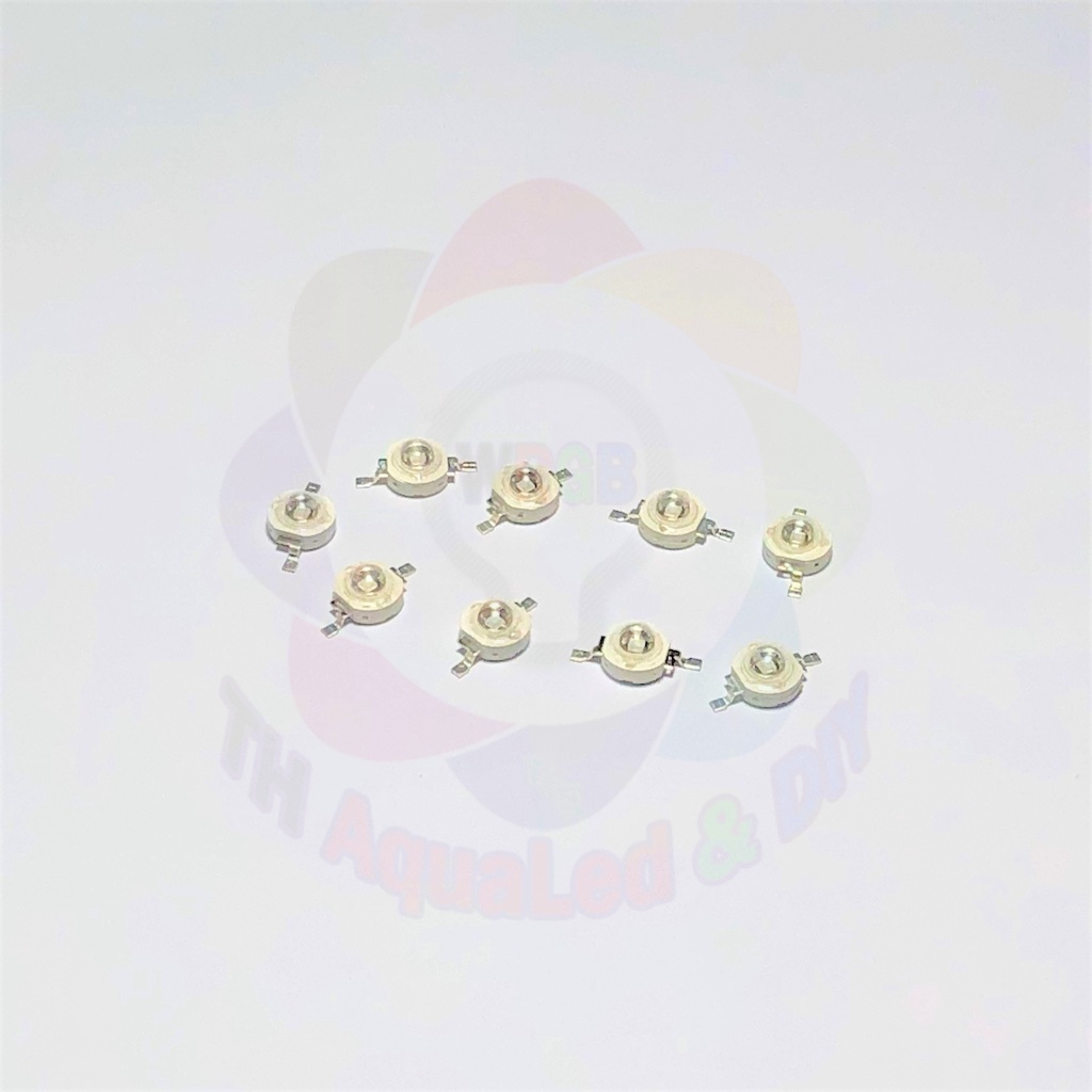 Nhân LED Luxeon 1w Epistar, Chip đèn LED kết xuất màu cao. Combo 3-5 chip