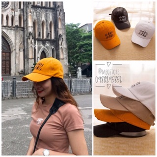 Nón Phớt Ulzzang - Mũ phớt lưỡi trai Vàng Gang Gang