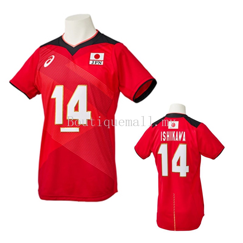 Áo Thun Bóng Chuyền In Hình Olympic Có 3 Màu Kiểu Nhật Bản Cá Tính Cho Nam