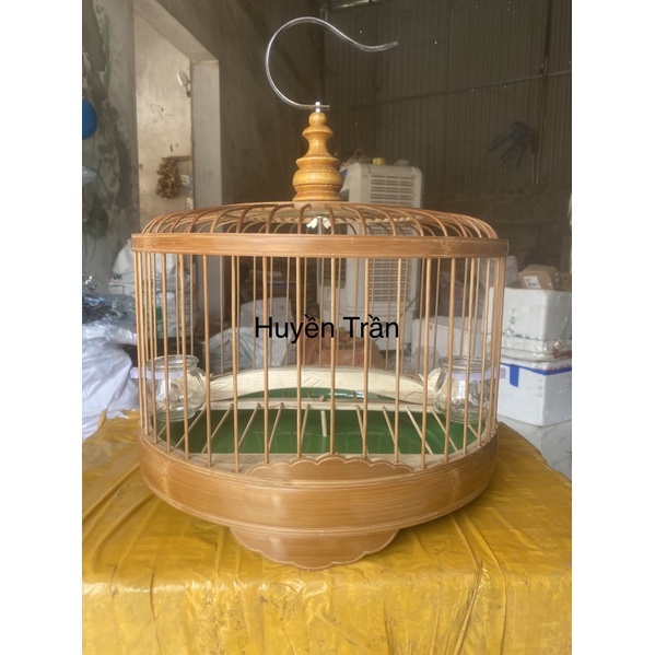 Lồng Chim Cu Gáy Trúc cật kỹ size 38 xử lý mối mọt