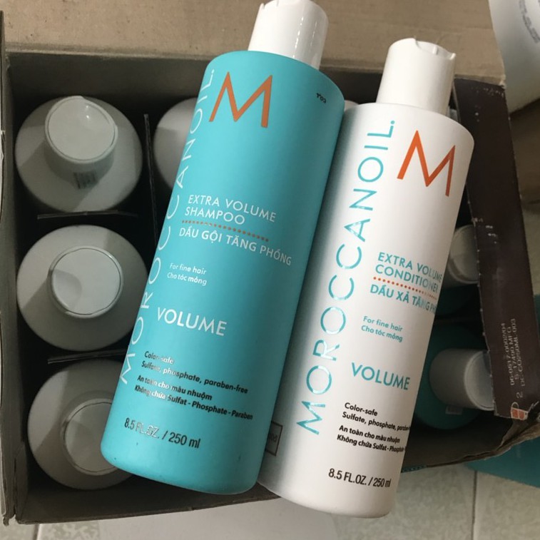 🌼 Chính Hãng 🌺 Dầu Gội Xả Tăng Phồng Tóc Moroccanoil Volume 250mlx2