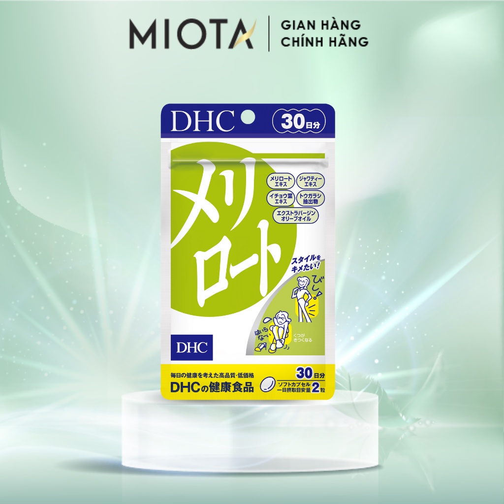 Viên uống DHC Melilot Hỗ trợ thon đùi giảm mỡ