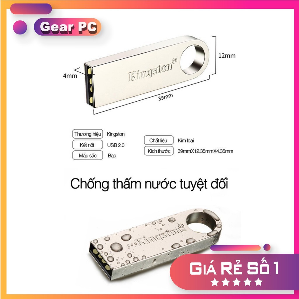 USB Kingston 16GB SE9 Vỏ Thép - 2.0 (hàng đủ dung lượng) - 2T_PC