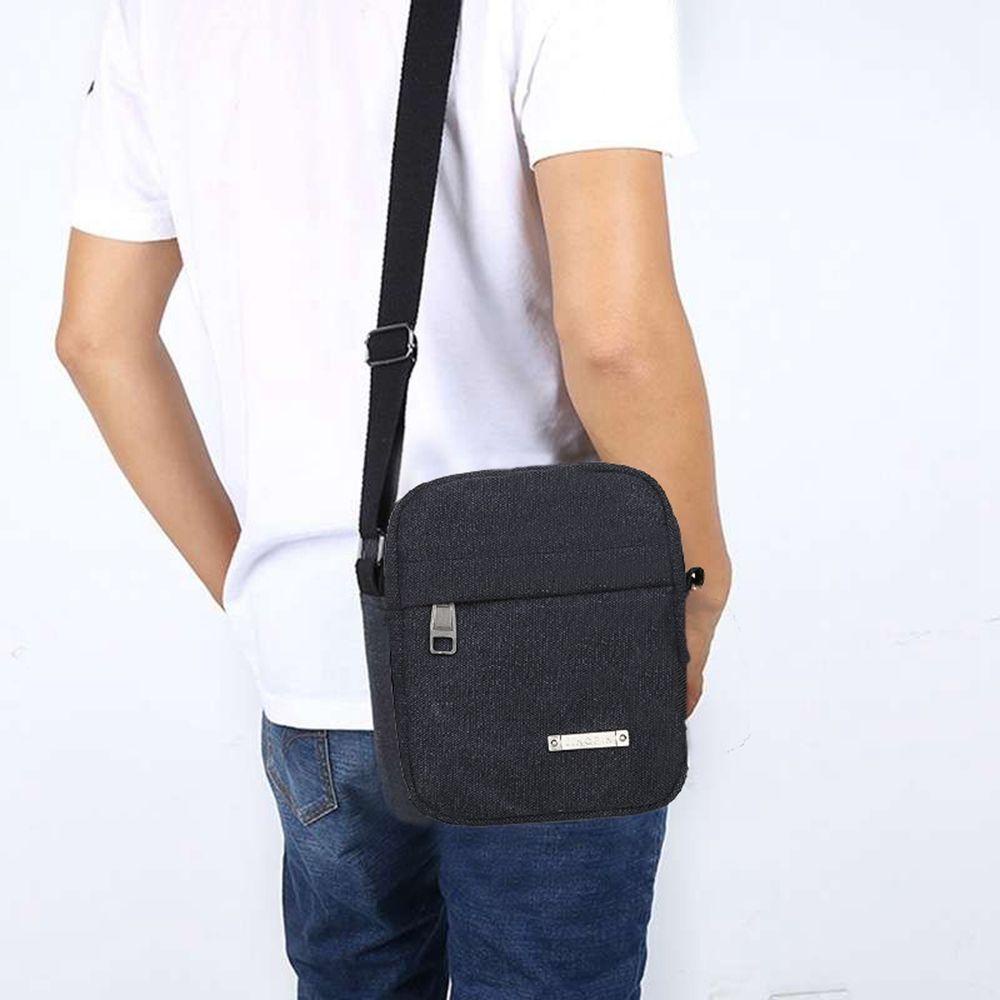 Mocho1 Túi Đeo Chéo Vai Bằng Vải Canvas Cỡ Nhỏ Đựng Điện Thoại Tiện Lợi Khi Đi Du Lịch