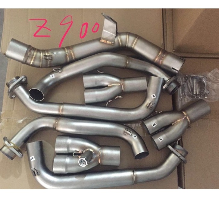 Cổ Pô INOX KAWASAKI Z1000 Z900 Z800 Z300CBR250R3Z650 Nhập Khẩu