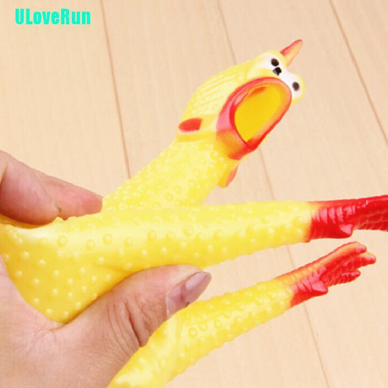 Gà Cao Su Đồ Chơi Cho Thú Cưng 17CM # 1