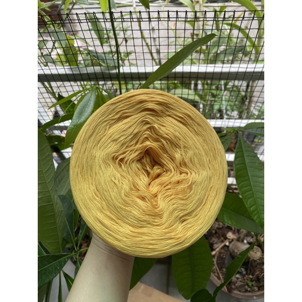 Sợi hè cotton nhật màu trơn 0.9mm-cuộn 500gram