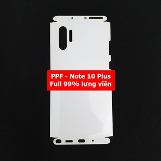(2 mặt) Bộ PPF full body Note 10 Plus