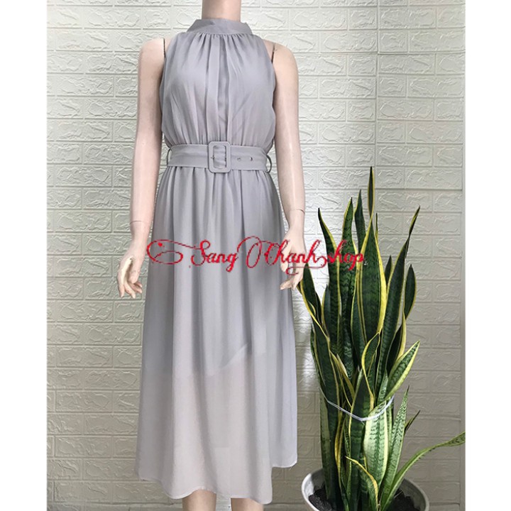 Váy Maxi Kèm Nịt | Đầm Sang Chảnh| Đầm Che Khuyết Điểm Chân Mẫu Hot 2020