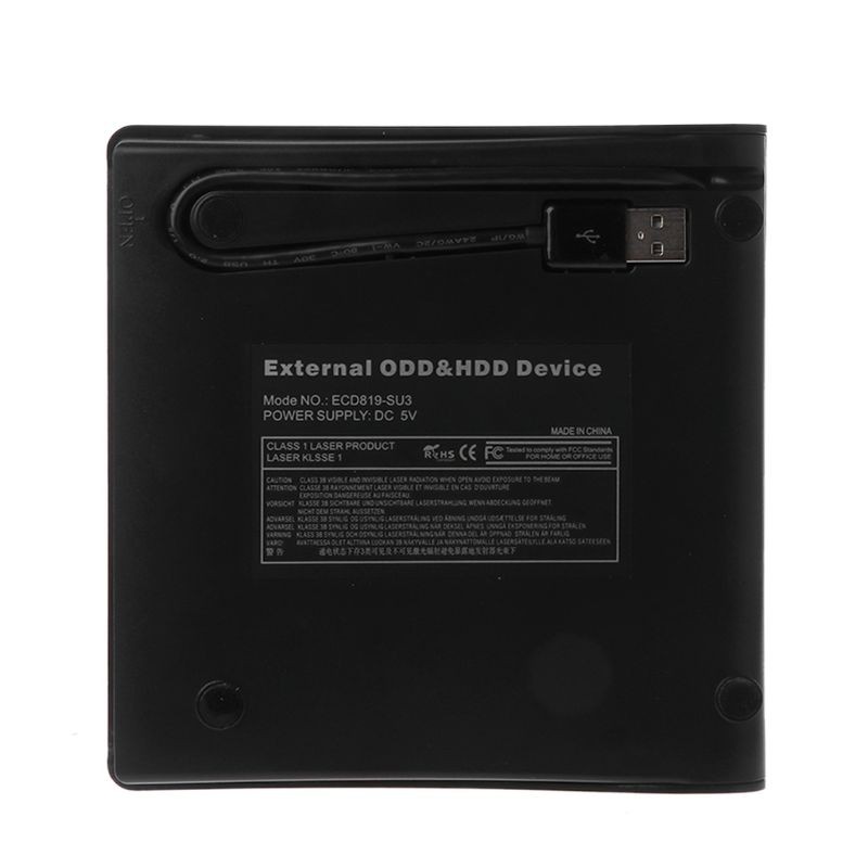 Ổ đĩa quang DVD/CD-ROM 9.5MM USB 3.0 SATA cho Notebook