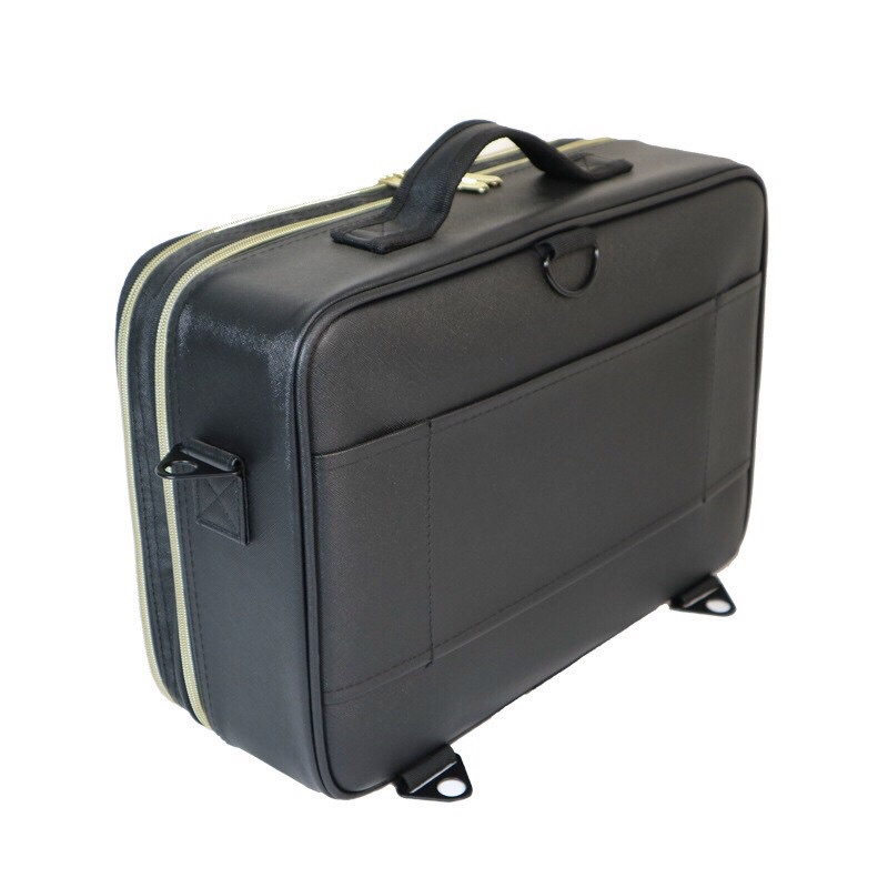 CỐP VALI DA đựng Mỹ Phẩm trang điểm size to 42x29x13