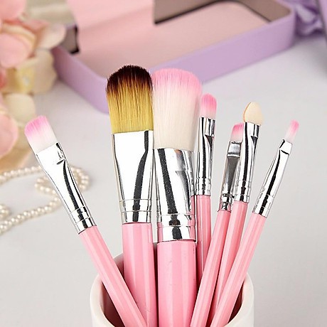 Bộ Cọ Trang Điểm Hello Kitty,makeup Xinh,Dụng Cụ Trang Điểm