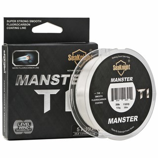 Dây câu cá phủ fluorocarbon seaknight manster t1 100%
