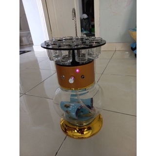 máy rót rượu tự động 10 ly