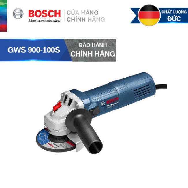[HÀNG CHÍNH HÃNG] Máy Mài Góc Bosch GWS 900-100S (điều chỉnh tốc độ) MỚI , Giá Cạnh Tranh, Chất Lượng Hàng Đầu