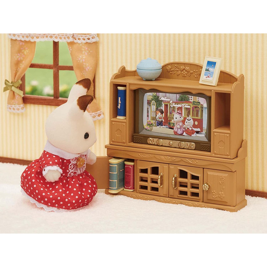 Sylvanian Families Bộ TV Sang Trọng Deluxe TV Set