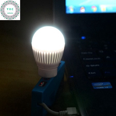 Bóng đèn LED ánh sáng trắng kết nối cổng USB mini tiết kiệm năng lượng | BigBuy360 - bigbuy360.vn