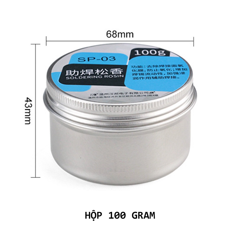 Sáp hàn, mỡ hàn - hỗ trợ hàn cho nhiều vật liệu như Inox, thép mạ niken, thép trắng, thép tấm mạ kẽm, đồng, sắt.