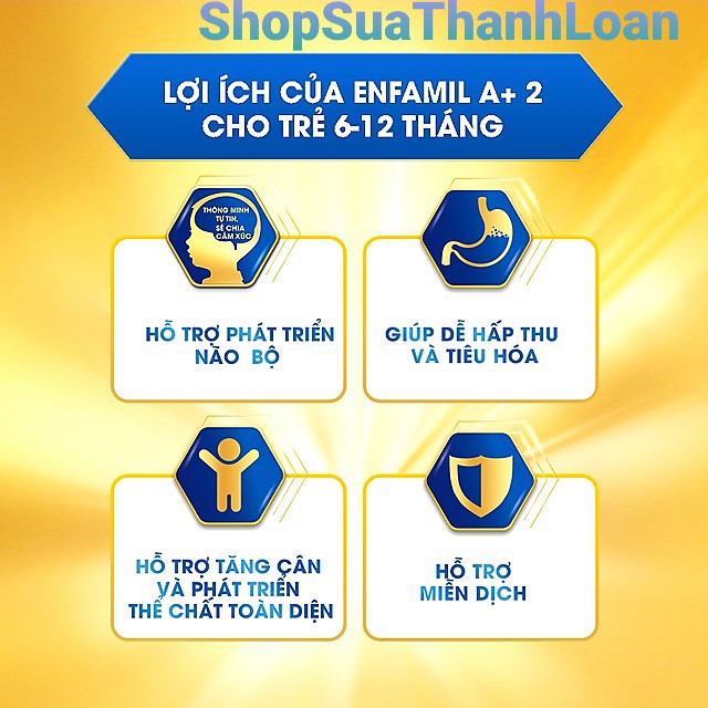 [HSD T12-2022] Sữa bột Enfamil A + 1 - Hộp thiếc 400gr