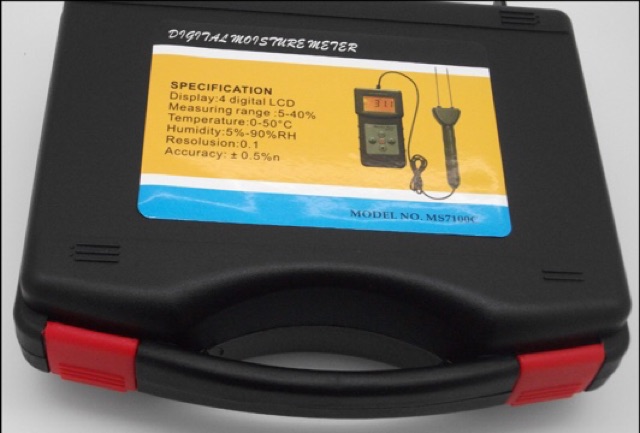 Máy đo độ ẩm dệt may cotton bông vải MS7100C