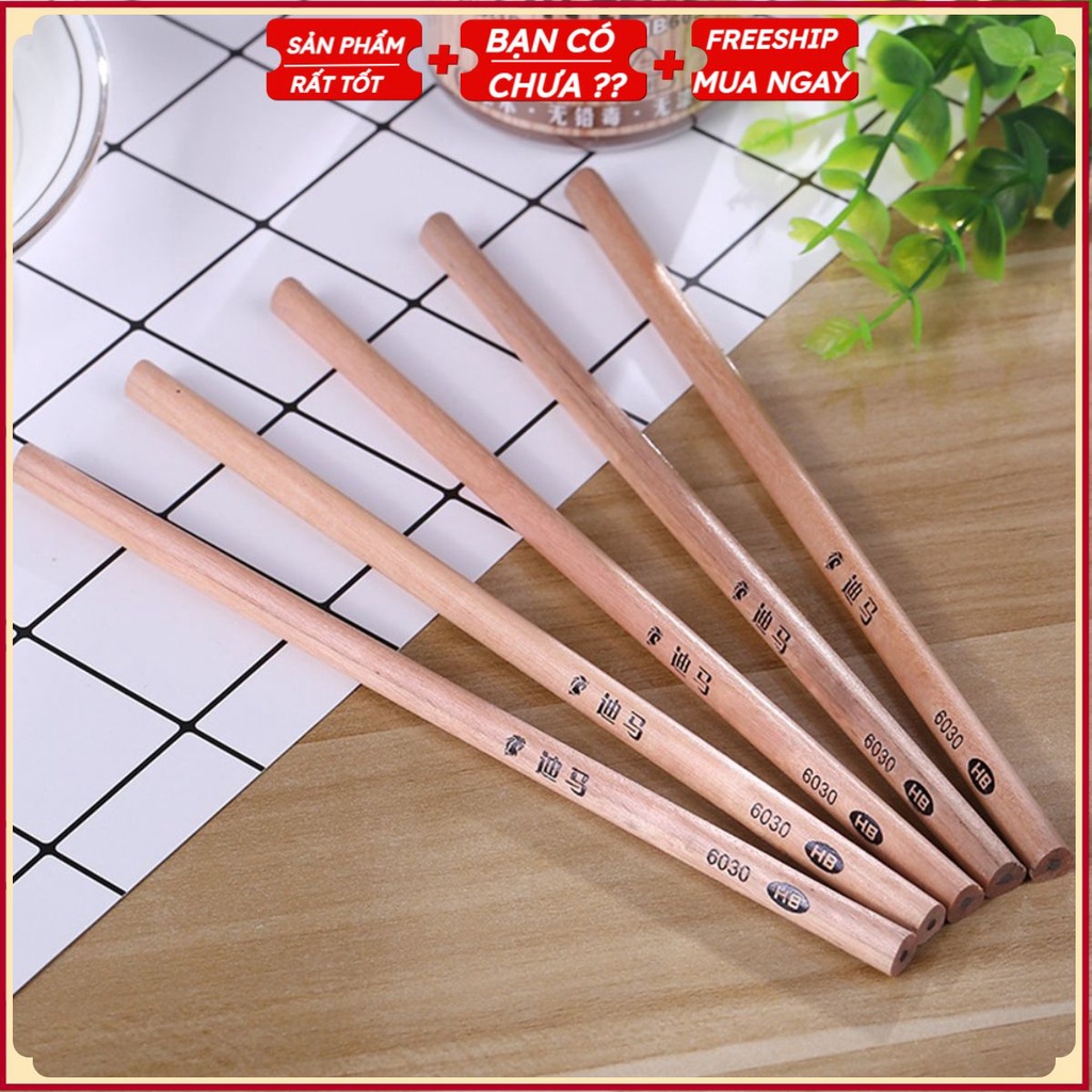 Bút Chì Gỗ Cao Cấp Học Sinh - Văn Phòng Phẩm