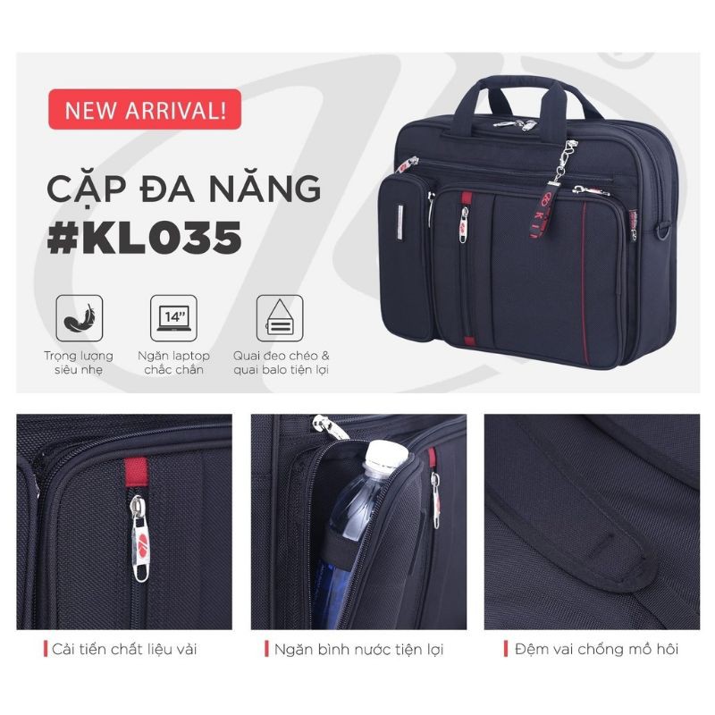 (NEW) CĂP ĐA NĂNG, CẶP HỌC SINH CẤP HAI CẤP BA KIM LONG KL 035. | BigBuy360 - bigbuy360.vn