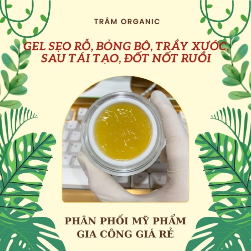 Gel sẹo rỗ, bỏng bô, trầy xước, đốt nốt ruồi