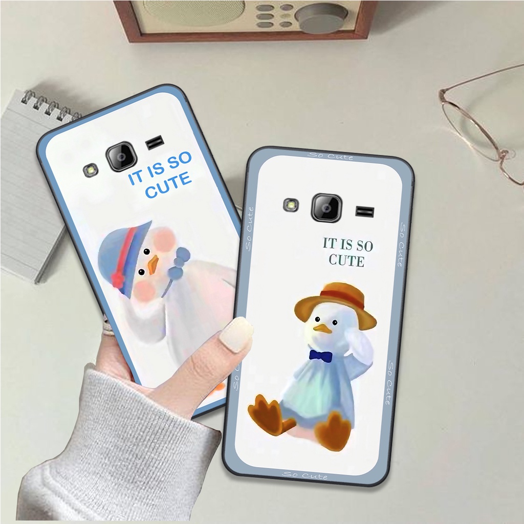 Ốp Samsung J310 / J3 2016 bộ hình cute dễ thương gấu thỏ xinh xắn vẽ tay lạ mắt
