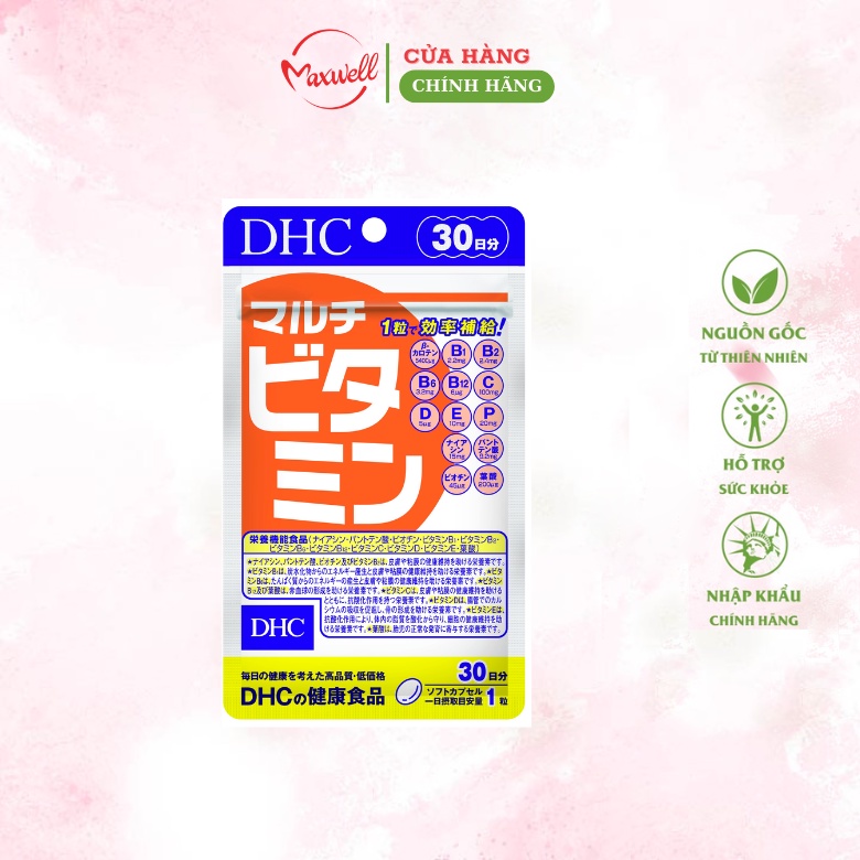 Viên uống DHC Nhật Bản Multi Vitamin Tổng Hợp