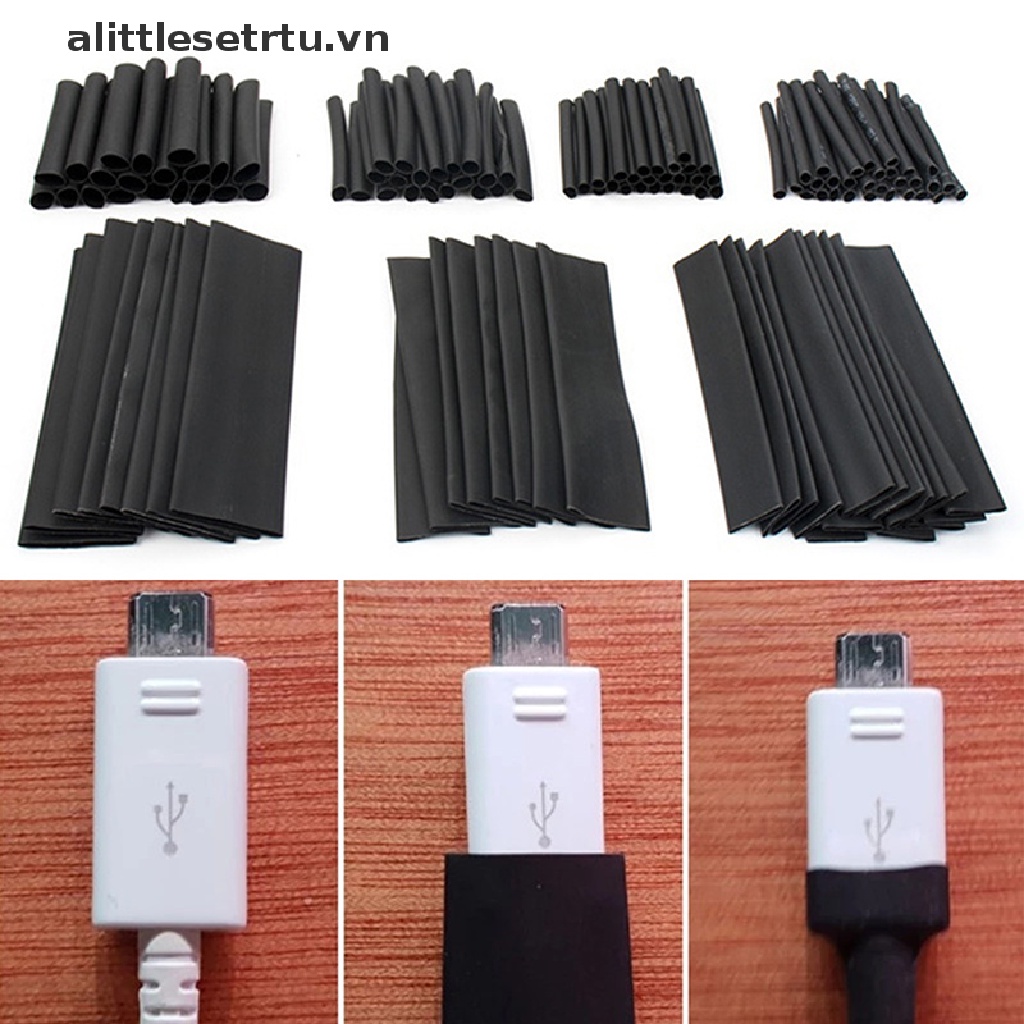Bộ 127 ống co nhiệt 2:1 chuyên dụng cho xe hơi