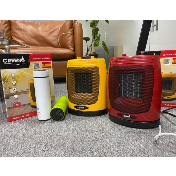 Máy sưởi gốm Ceramic Creen CR-H68  - Bảo hành 12 tháng