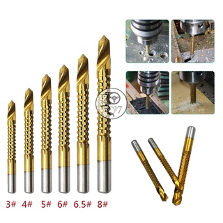 Mũi khoan kéo rãnh mọi bề mặt 3 - 8mm vật liệu thép HS4241 loại tốt