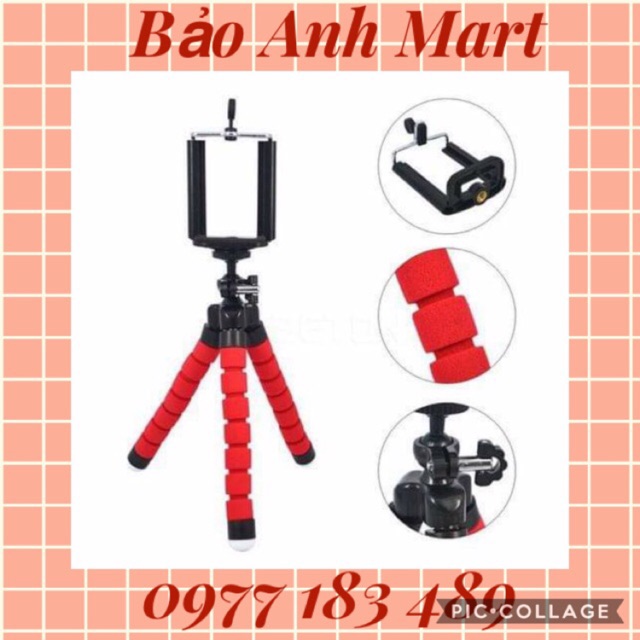 [GIÁ TỐT] Giá Đỡ Điện Thoại Chụp Ảnh, Xem Phim 3 Chân