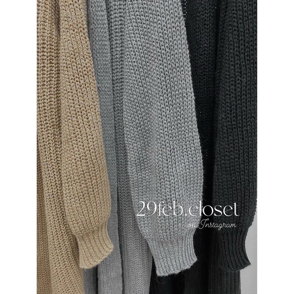 [Mã 2611THTRANG100K hoàn 10% xu đơn 99K] [Ảnh thật/Video 29feb] Áo khoác cardigan dáng dài | BigBuy360 - bigbuy360.vn