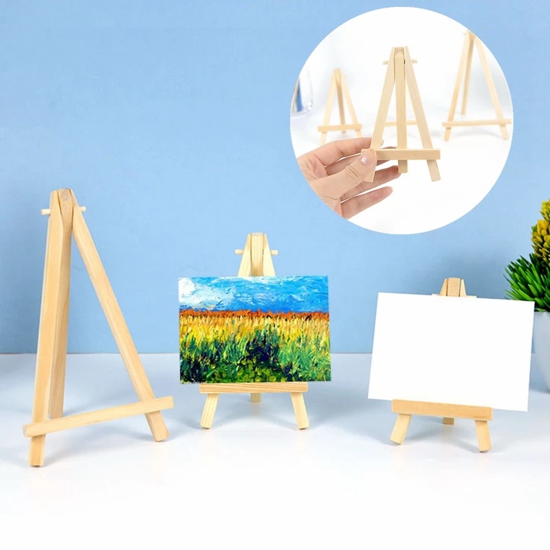 Giá Đỡ Điện Thoại/Thẻ Tên/Thẻ Tên Bằng Gỗ Thủ Công Đa Năng