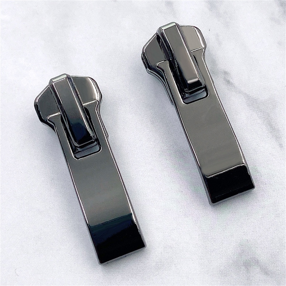 Bộ 2 đầu kéo khóa dây kéo chất liệu kim loại chống thấm nước dành cho vali/ lều/ du lịch diy