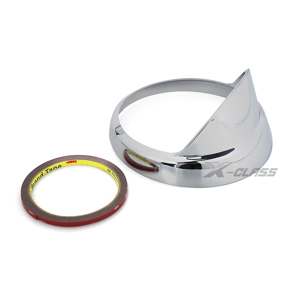 Khung Bảo Vệ Đèn Pha Màu Đen Nhám Cho Xe VESPA Gtv300 6 Days LX