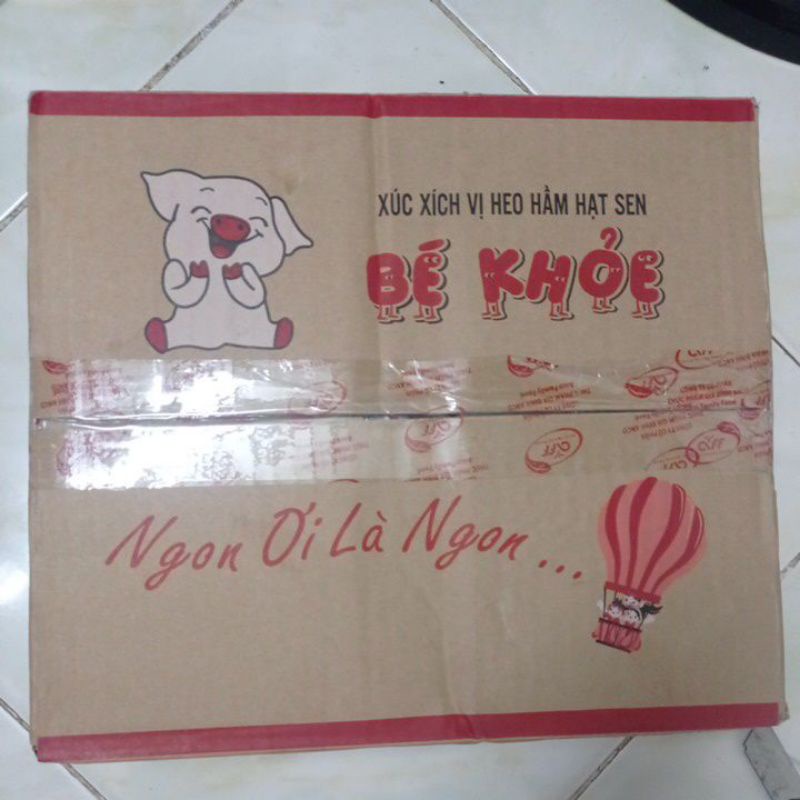 Thùng 30 gói xúc xích Bé Khoẻ Xuxifarm ( 5 cây * 23gr