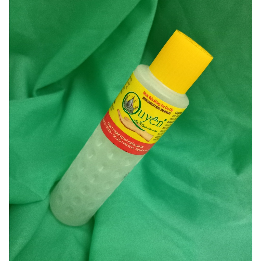 Nước rửa móng Quyên 125ml chai nấp vàng - Trường Thọ, TĐ